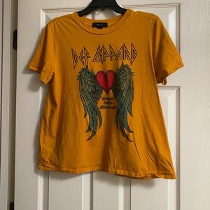 Def Leppard Graphic Band Tee size 1x